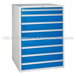 Euroslide Storage Cabinet 8 Drawer 1200mm